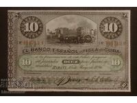 Cuba, Cuba, 10 pesos 1896 g, 10 pesos, XF/aUNC