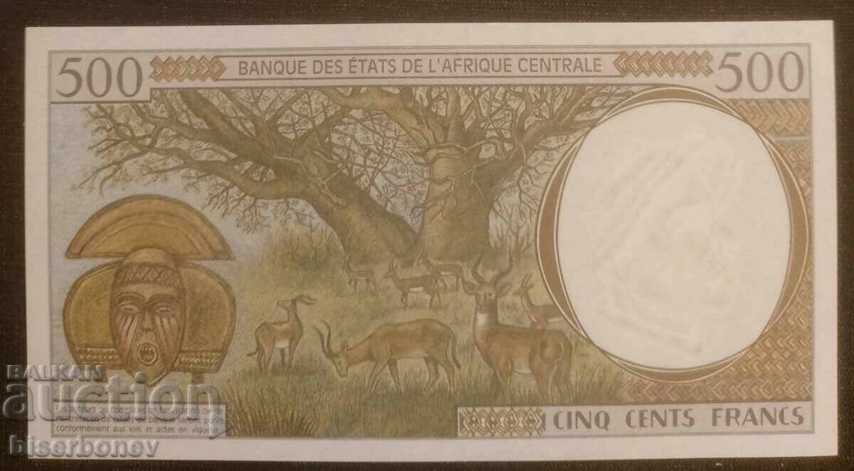 Κεντροαφρικανική Δημοκρατία, 500 φράγκα 2000, UNC με τιμή 26.00 BGN | € 13.29