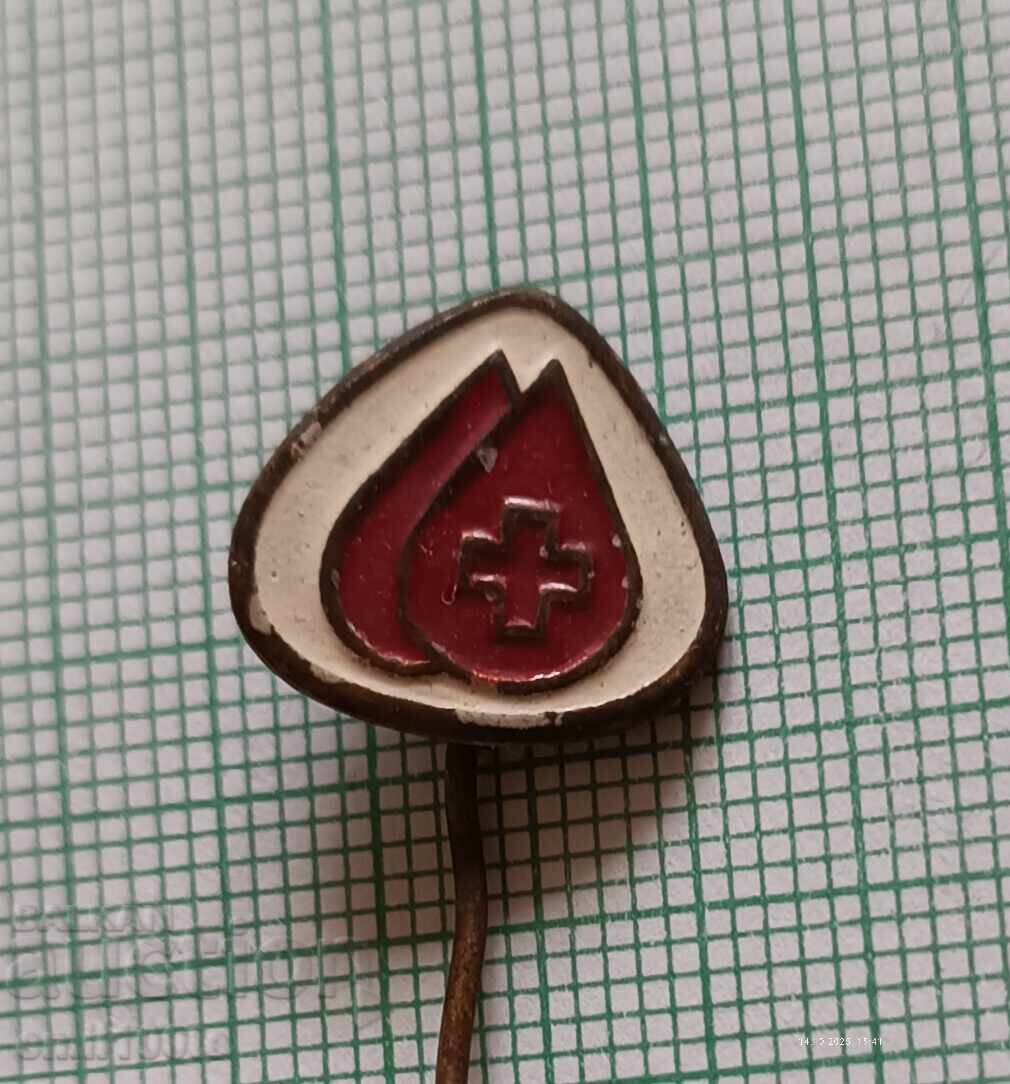 Badge - Blood Donor Bulgarian Red Cross
