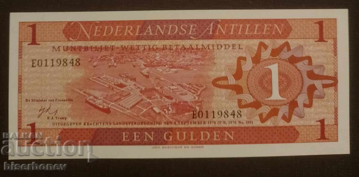 Ολλανδικές Αντίλλες, 1 γκίλντερ 1970, UNC