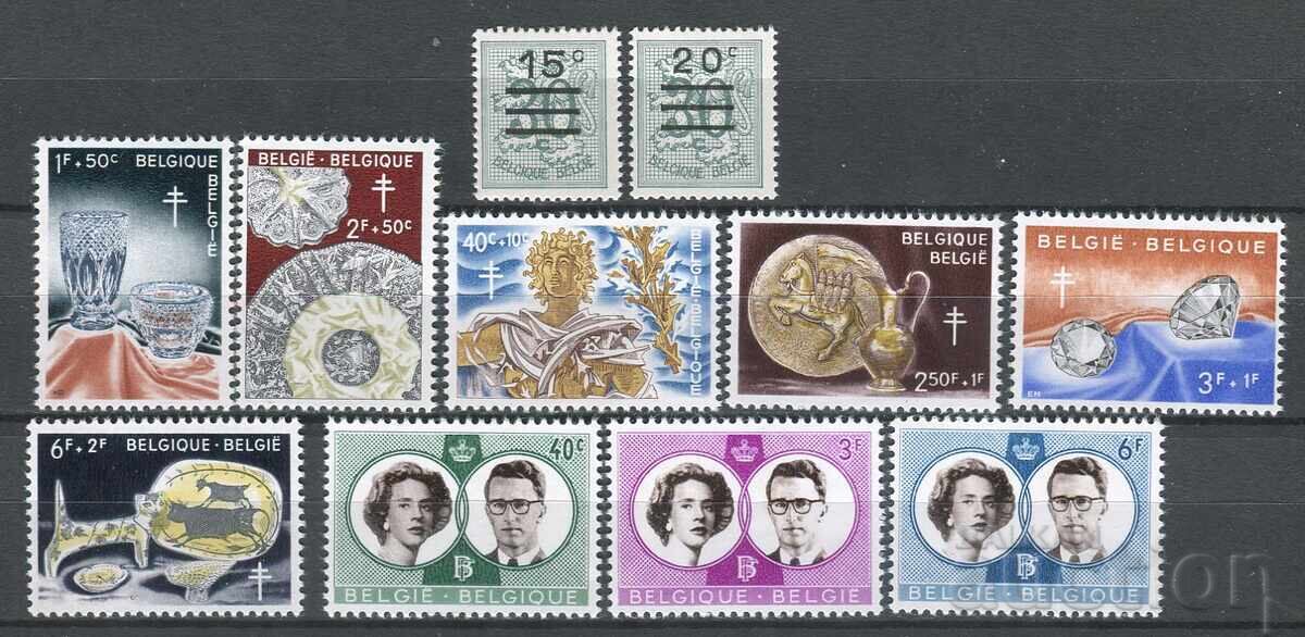 Belgium 1960. MnH - series and single stamps Belgium 1960. MnH - series and single stamps