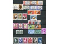 Belgium 1961. MnH - series and single stamps