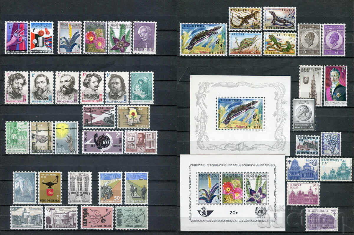Белгия 1965г. MnH - серии и единични марки