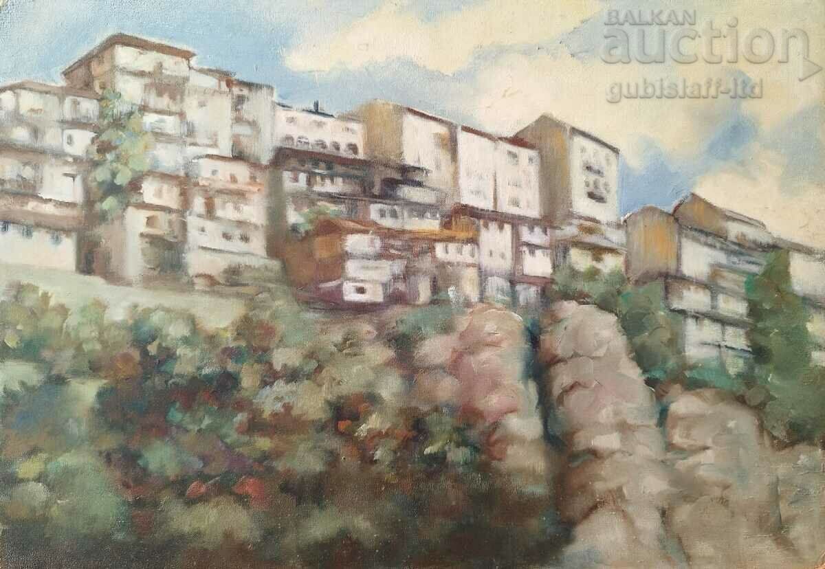 Εικόνα, άποψη από το Βέλικο Τάρνοβο, δεκαετία του 1970.