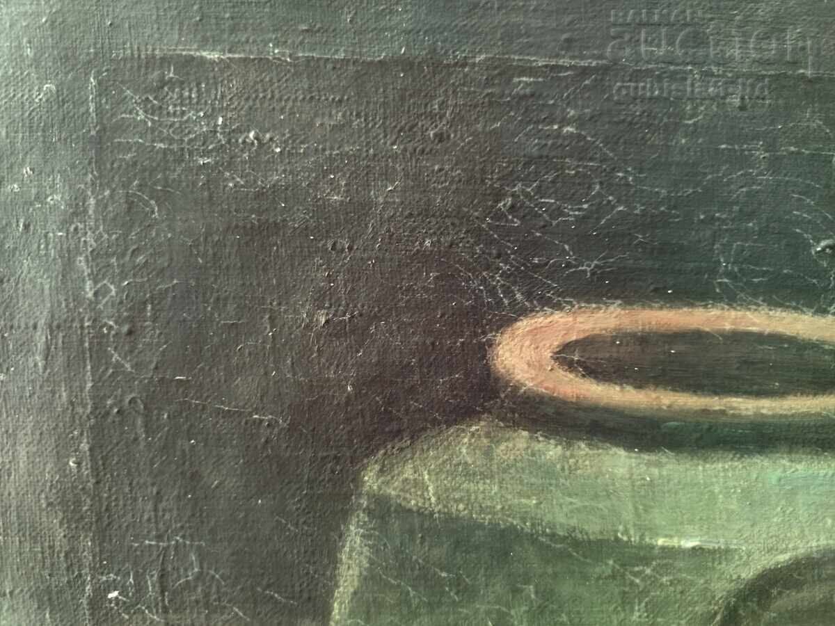 Painting, still life, art. Marin Petrov Zhelezaraov (1933-2001) - 6