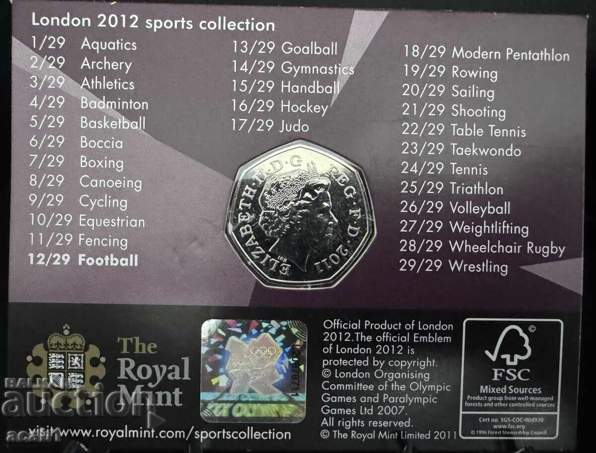 2012 London Olympics Sports Collection Football with price 29.99 BGN | € 15.33 2012 London Olympics Sports Collection Football with price 29.99 BGN | € 15.33
