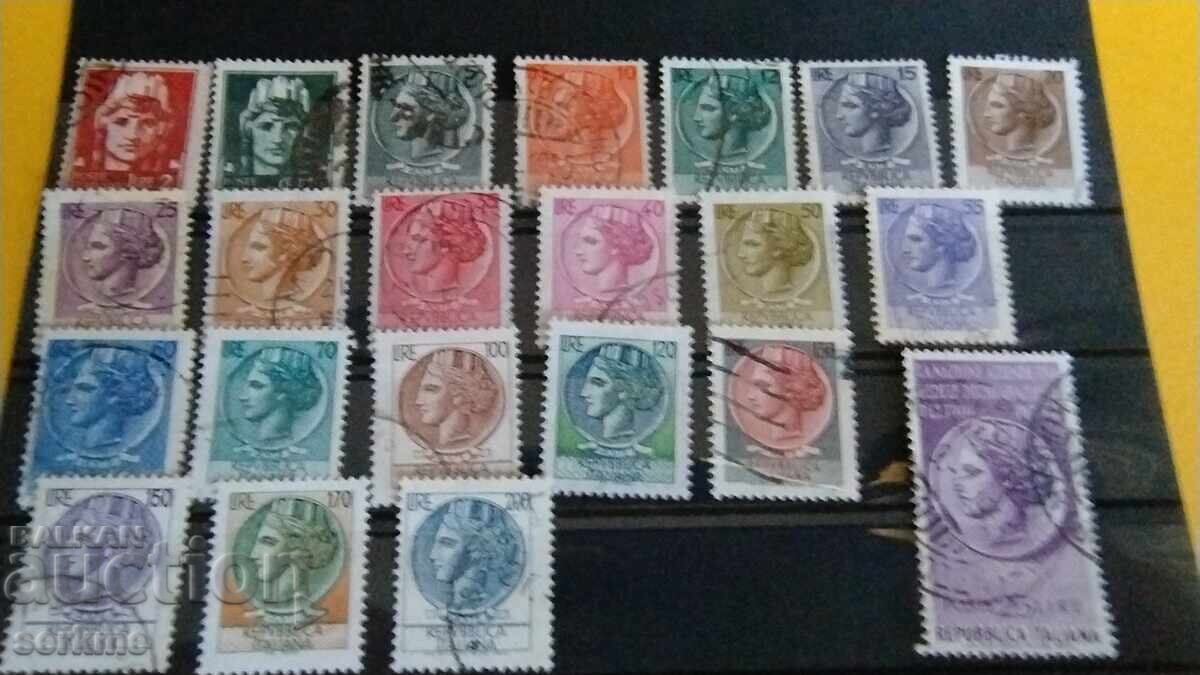 Italy Stamps - 5 Italy Stamps - 5
