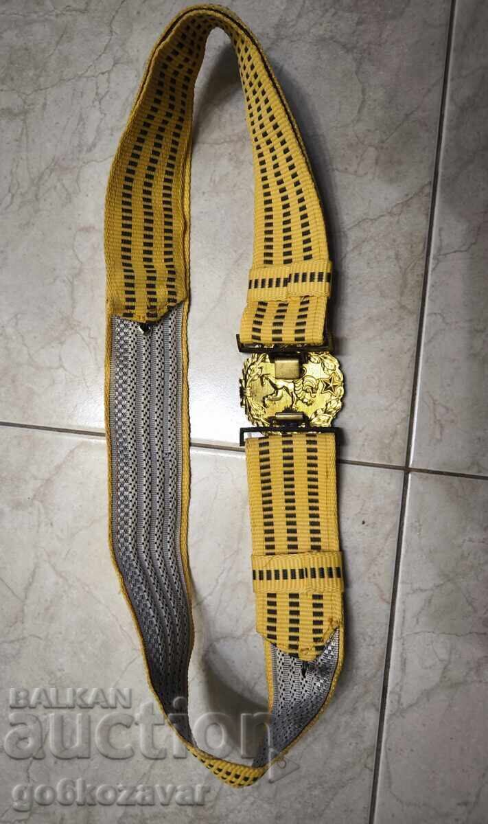 Delivery of Officer's parade belt, buckle, clasp perfect!