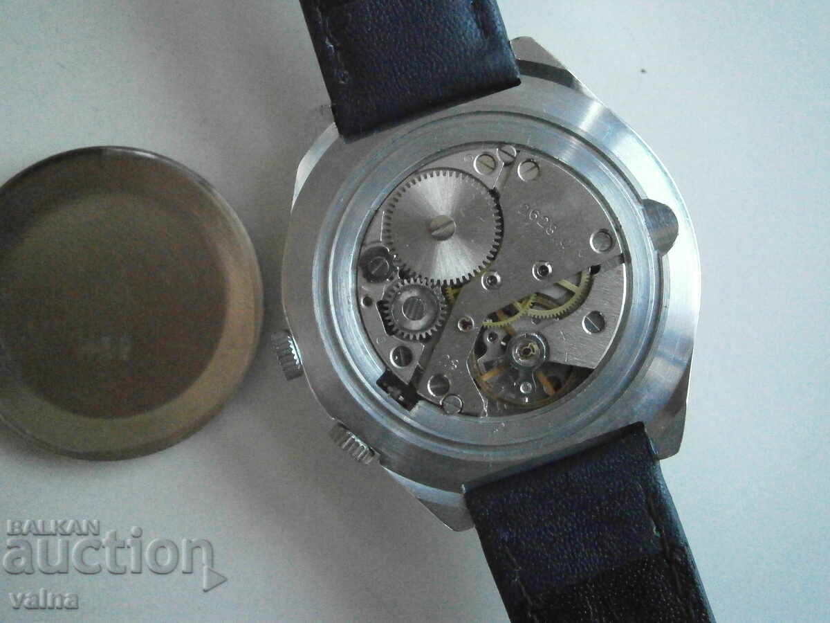 RAKETA, πολυετές, 2628.H, 19 κοσμήματα, κάσα 40,0mm, USSR, NOV - 6 RAKETA, πολυετές, 2628.H, 19 κοσμήματα, κάσα 40,0mm, USSR, NOV - 6