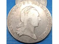 1 Thaler 1795 Austria N - Günzburg Franz II Patina