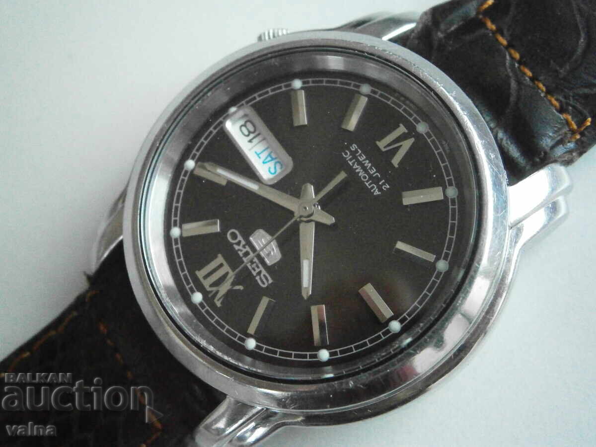 Δημοπρασία SEIKO 5, Αυτόματο, 7s26, 21 κοσμήματα, Ιαπωνία, Bukvalno nov! Δημοπρασία SEIKO 5, Αυτόματο, 7s26, 21 κοσμήματα, Ιαπωνία, Bukvalno nov!