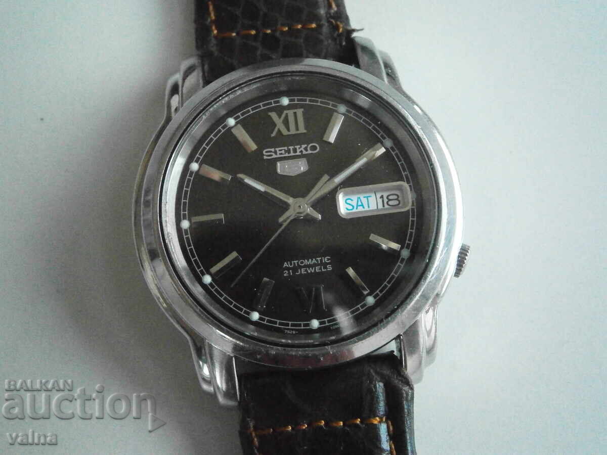 SEIKO 5, Αυτόματο, 7s26, 21 κοσμήματα, Ιαπωνία, Bukvalno nov! SEIKO 5, Αυτόματο, 7s26, 21 κοσμήματα, Ιαπωνία, Bukvalno nov!