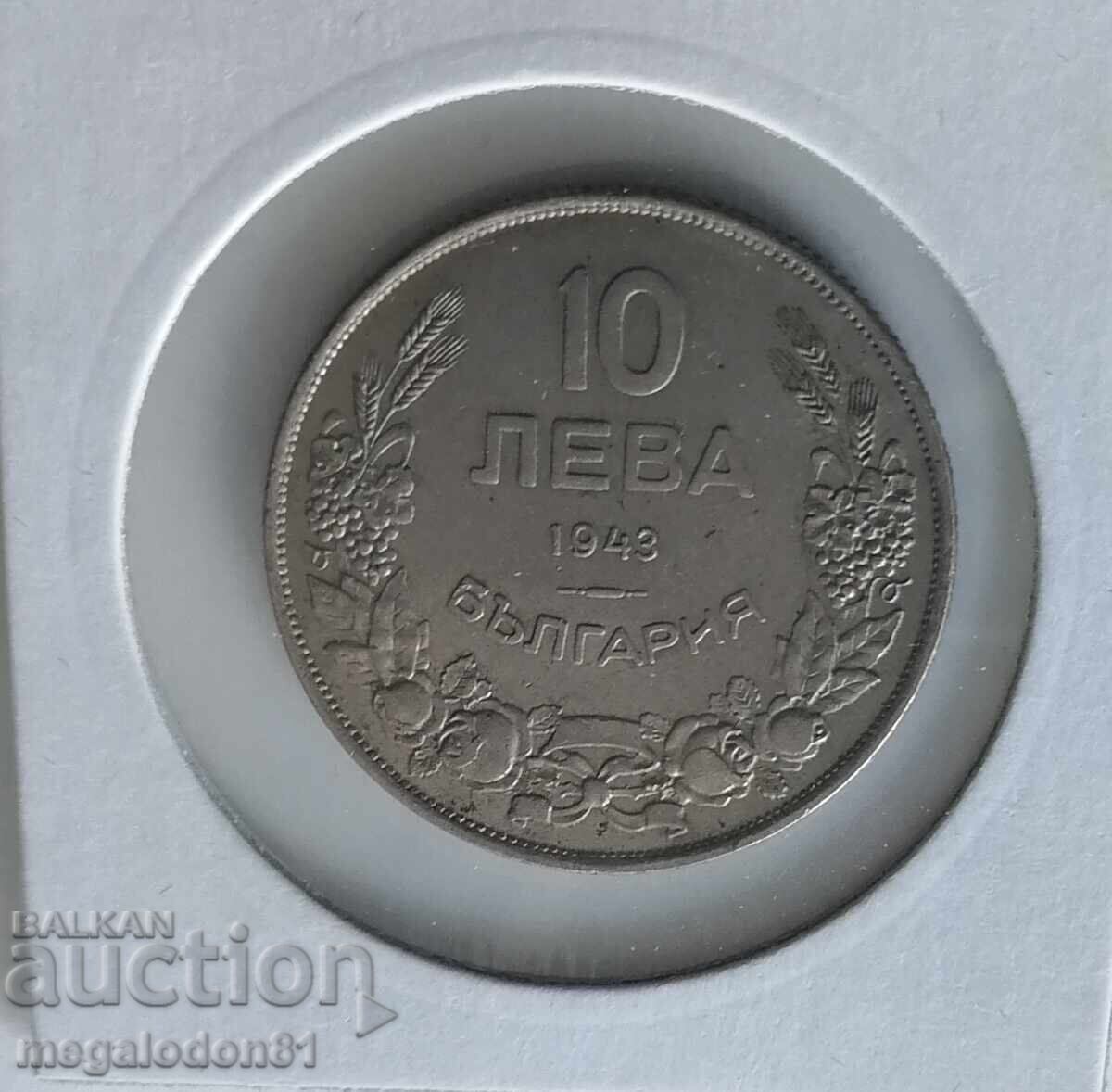 Βουλγαρία - 10 λέβα 1943 Βουλγαρία - 10 λέβα 1943