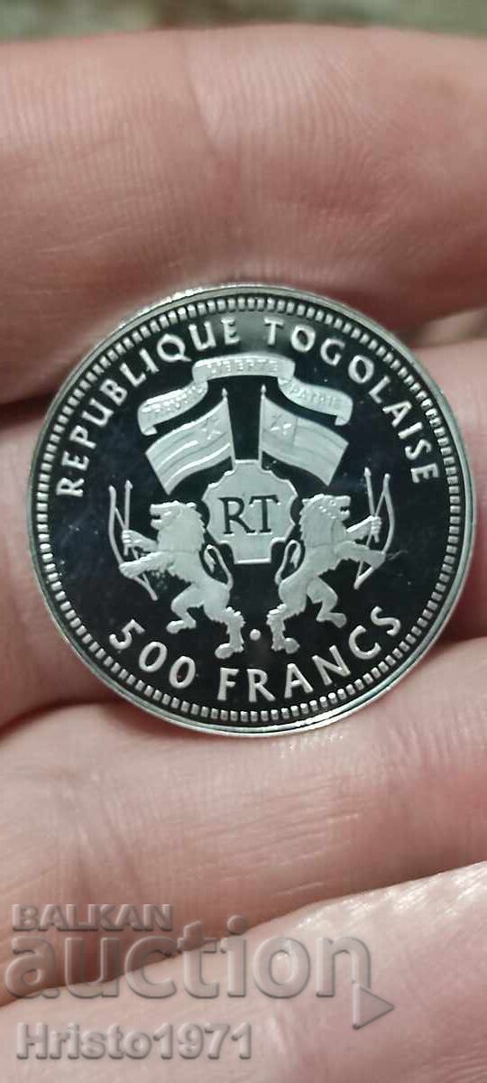 500 franci 2001 Togo cu preț 55.00 BGN | € 28.12 500 franci 2001 Togo cu preț 55.00 BGN | € 28.12