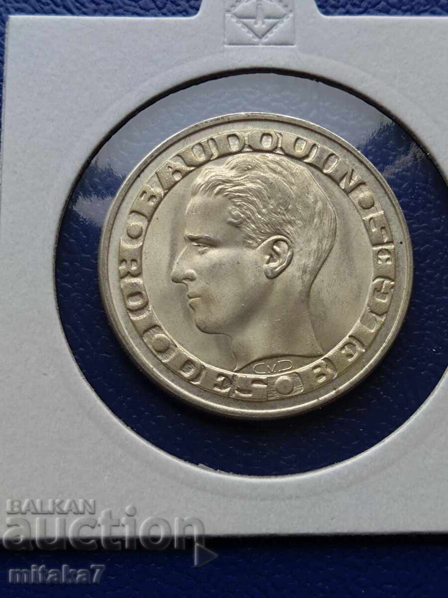 50 franci 1958, Belgia