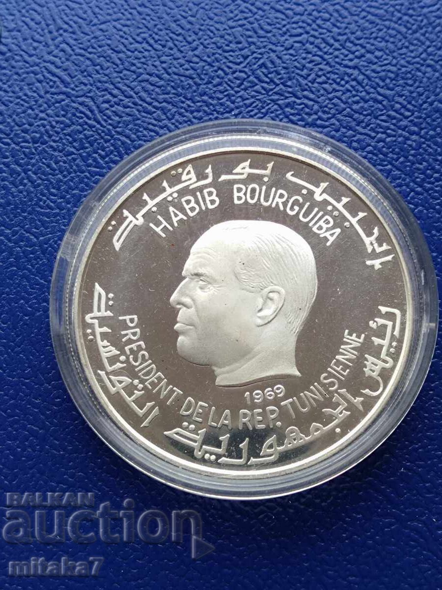 Παράδοση 1 Δηνάριο 1969, Τυνησία Παράδοση 1 Δηνάριο 1969, Τυνησία