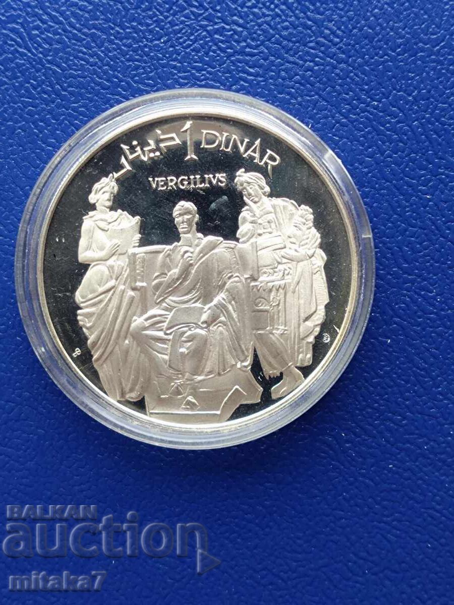 1 Δηνάριο 1969, Τυνησία 1 Δηνάριο 1969, Τυνησία