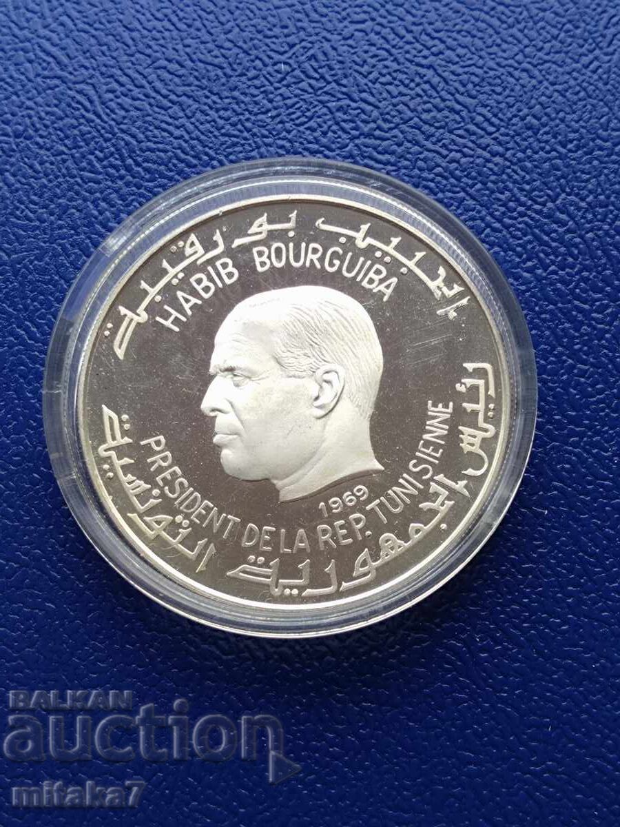Delivery of 1 Dinar 1969, Tunisia Delivery of 1 Dinar 1969, Tunisia