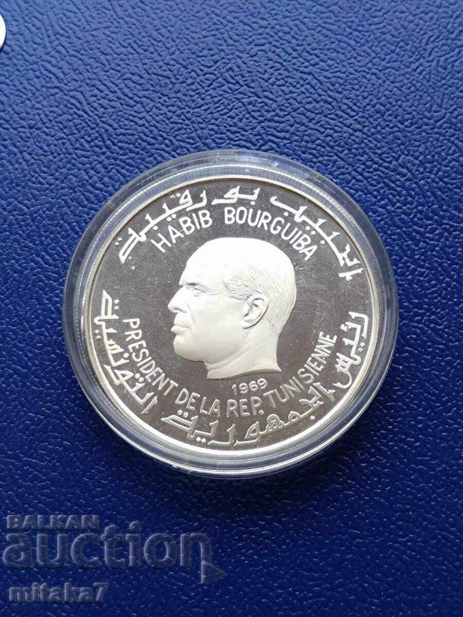 Delivery of 1 Dinar 1969, Tunisia Delivery of 1 Dinar 1969, Tunisia