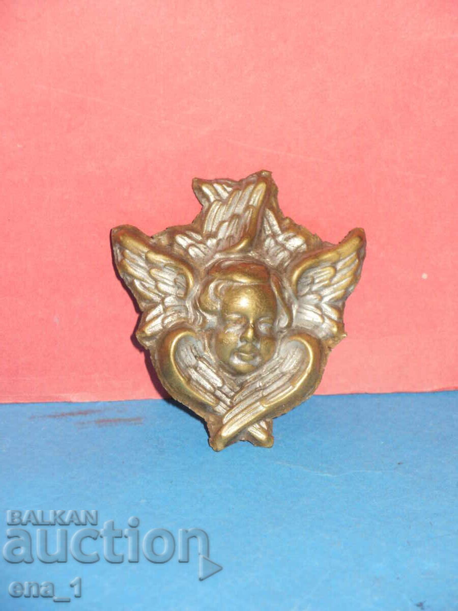 Delivery of Two beautiful small bronze Seraphim figurines for decoration