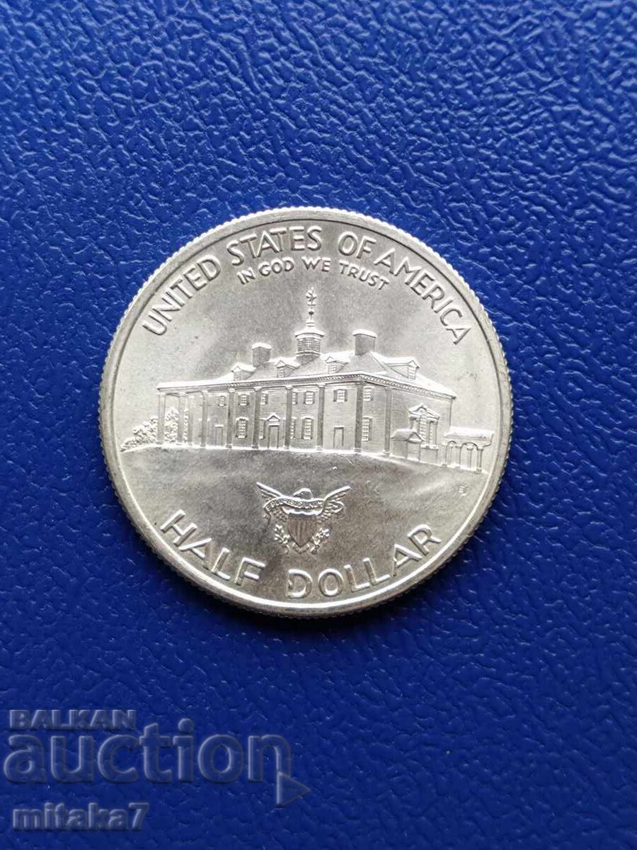 1/2 Dollar 1982, Silver, USA with price 46.00 BGN | € 23.52 1/2 Dollar 1982, Silver, USA with price 46.00 BGN | € 23.52