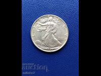 1/2 Dollar 1947, Silver, USA