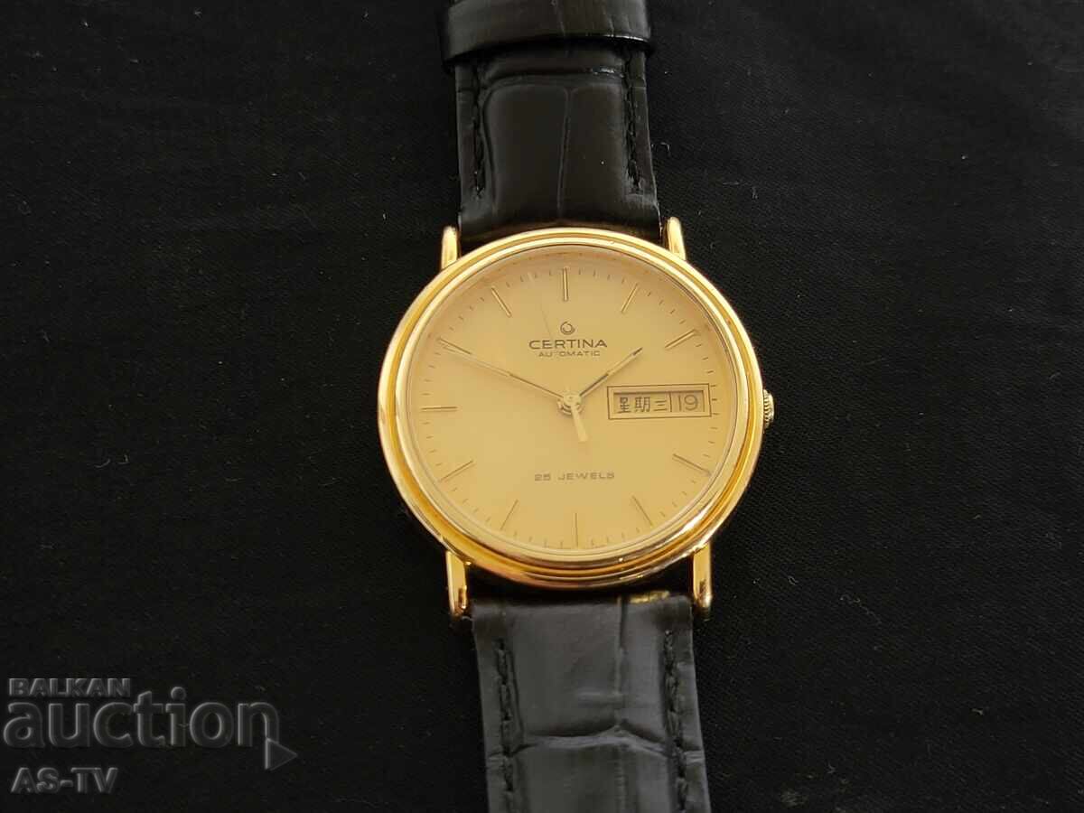 Men's Certina Automatic 25j Watch