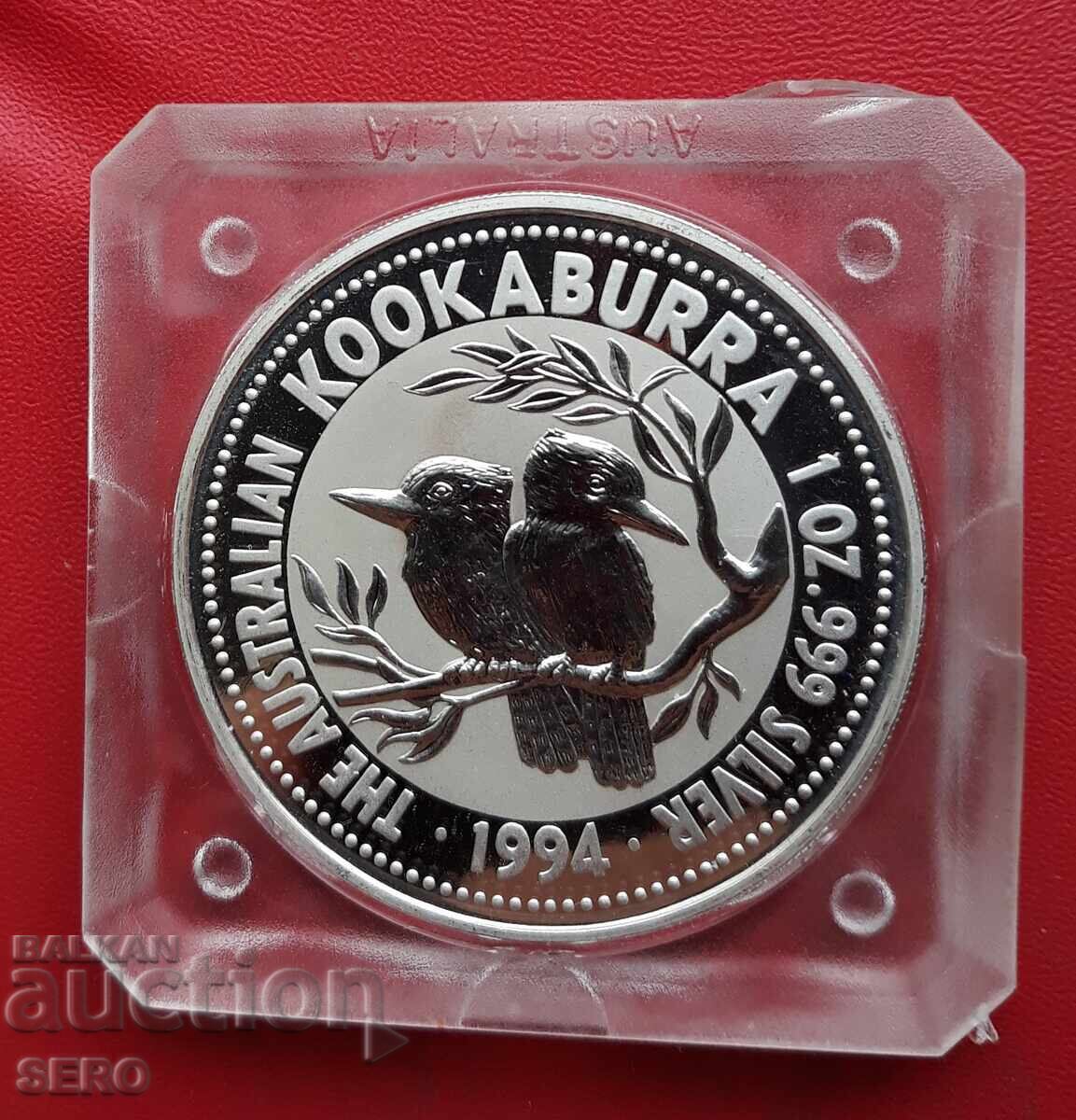 Australia - 1 Dollar 1994 - Silver Ounce - .999 Fine with price 156.00 BGN | € 79.76