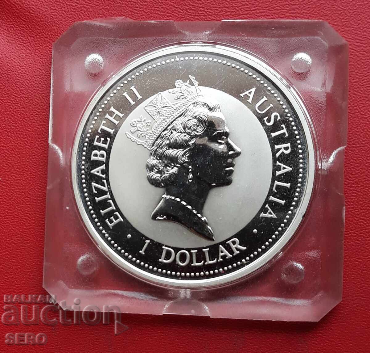 Auction  Australia - 1 Dollar 1994 - Silver Ounce - .999 Fine