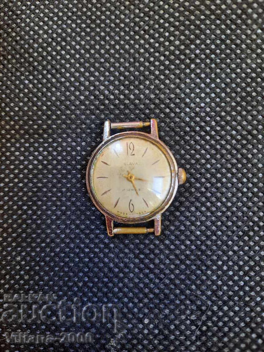 Ceas de damă Slava. Rezistent la apă Ceas de damă Slava. Rezistent la apă