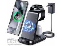 NOU! Încărcător wireless pentru telefon căști ceas pentru Samsu