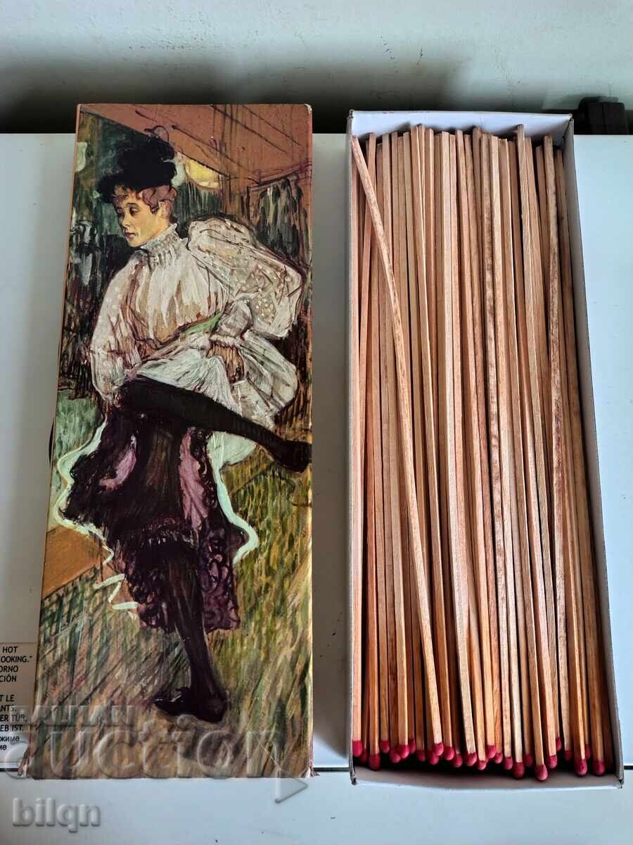 Extremely Rare Huge Collector's French Matchbox