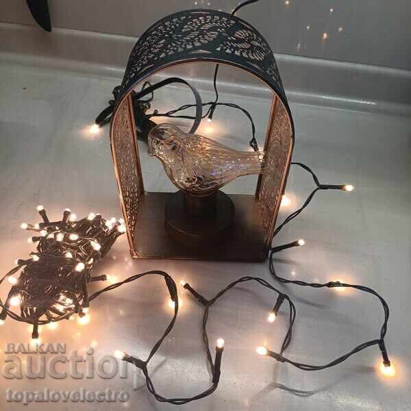 NEW! LED Christmas lights, 6 meters, warm white light - 5