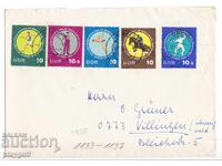 Collector's Envelope DDR 1133 - 1137 from 1965 by Dr. L. Reinicke