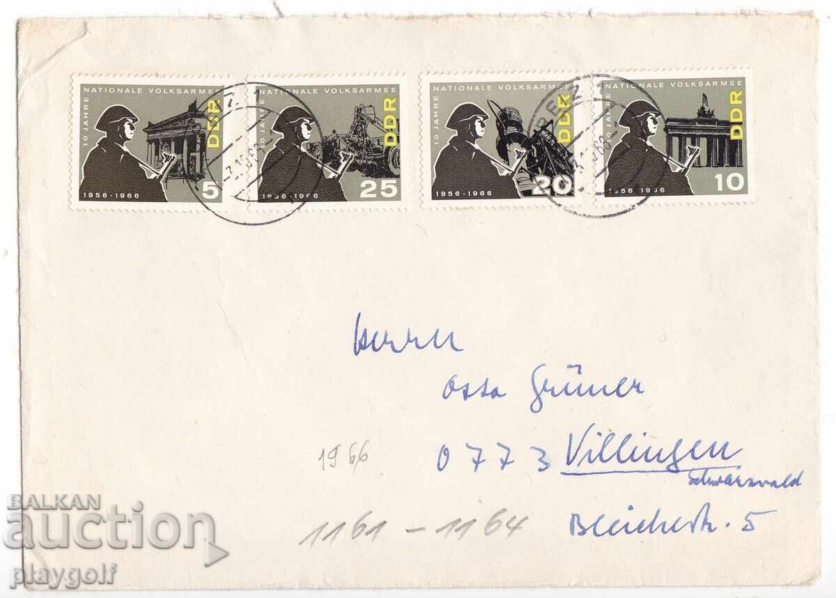 Συλλεκτικό φάκελο DDR 1161 - 1164 από το 1966 του Dr.L. Reinicke