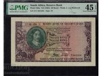 South Africa 20 Rand 1961 Pick 108a PMG 45 EPQ Ref 1456