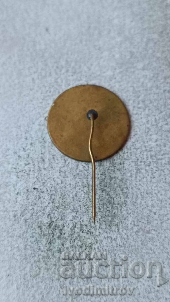 Badge 20 years Club of Cultural Workers with price 3.85 BGN | € 1.97