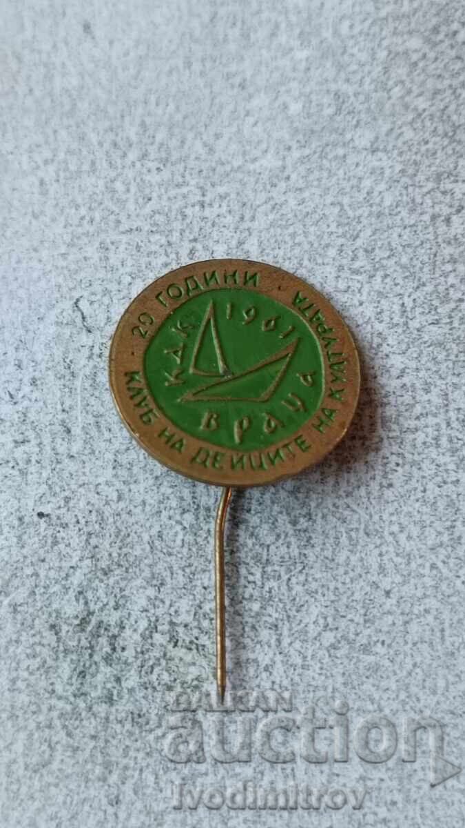 Badge 20 years Club of Cultural Workers