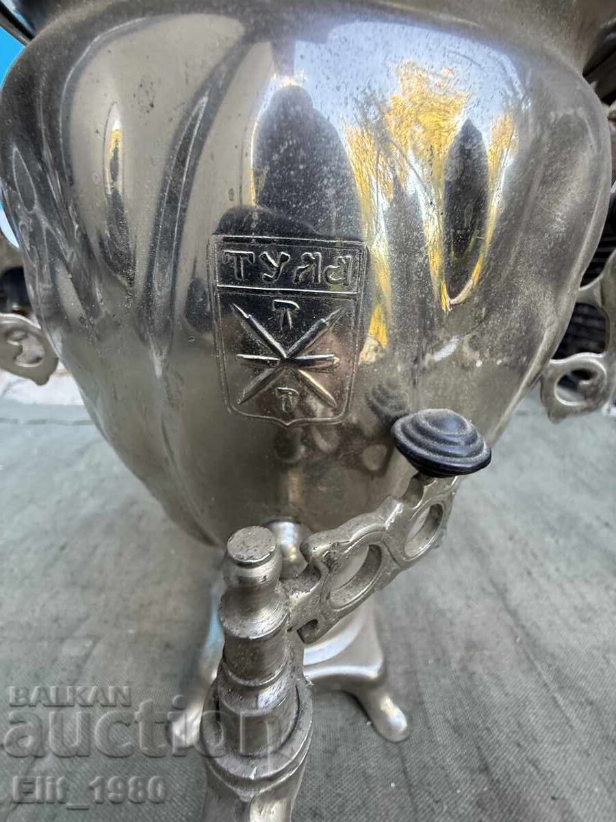 Samovar Rusesc Tula (citește descrierea) cu preț 55.00 BGN | € 28.12 Samovar Rusesc Tula (citește descrierea) cu preț 55.00 BGN | € 28.12