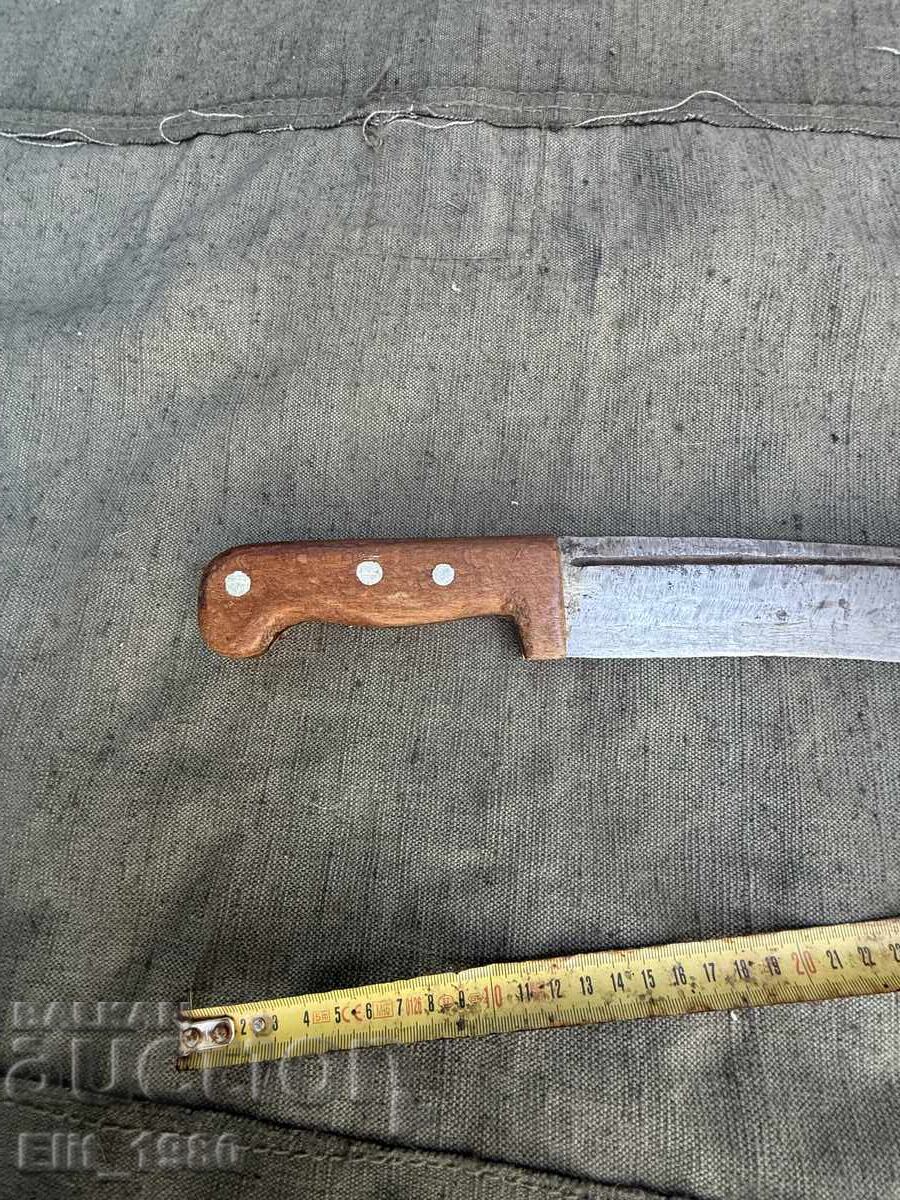 Auction  Large Old Kukri Knife Saber (read description)