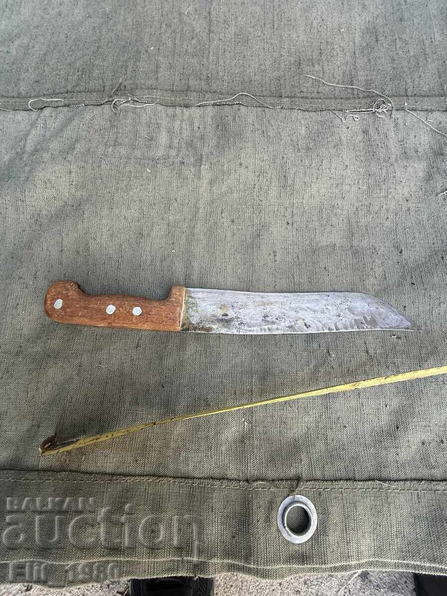 Μεγάλο παλιό μαχαίρι-σπαθί κουλάκ - 5