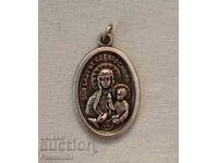 Pandantiv de argint, talisman, medalion