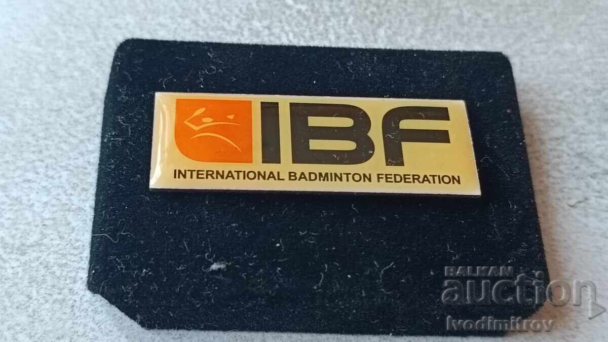 Σήμα International Badminton Federation IBF