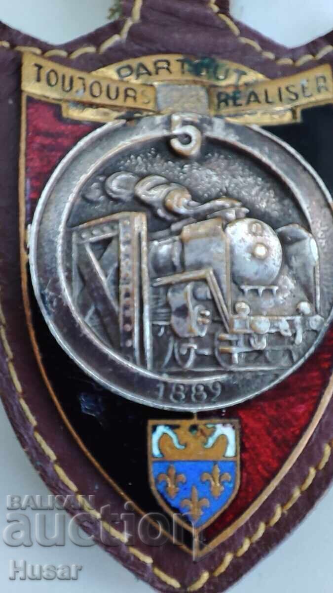 Franța patch al Regimentului 5 Ingenieri, locomotivă, tren, Căi Ferate - 7