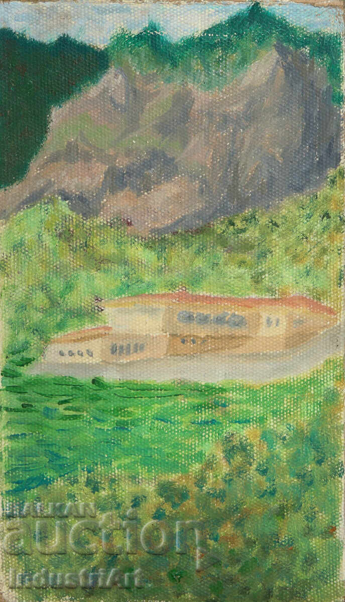 Auction  First half of the 20th century oil painting landscape