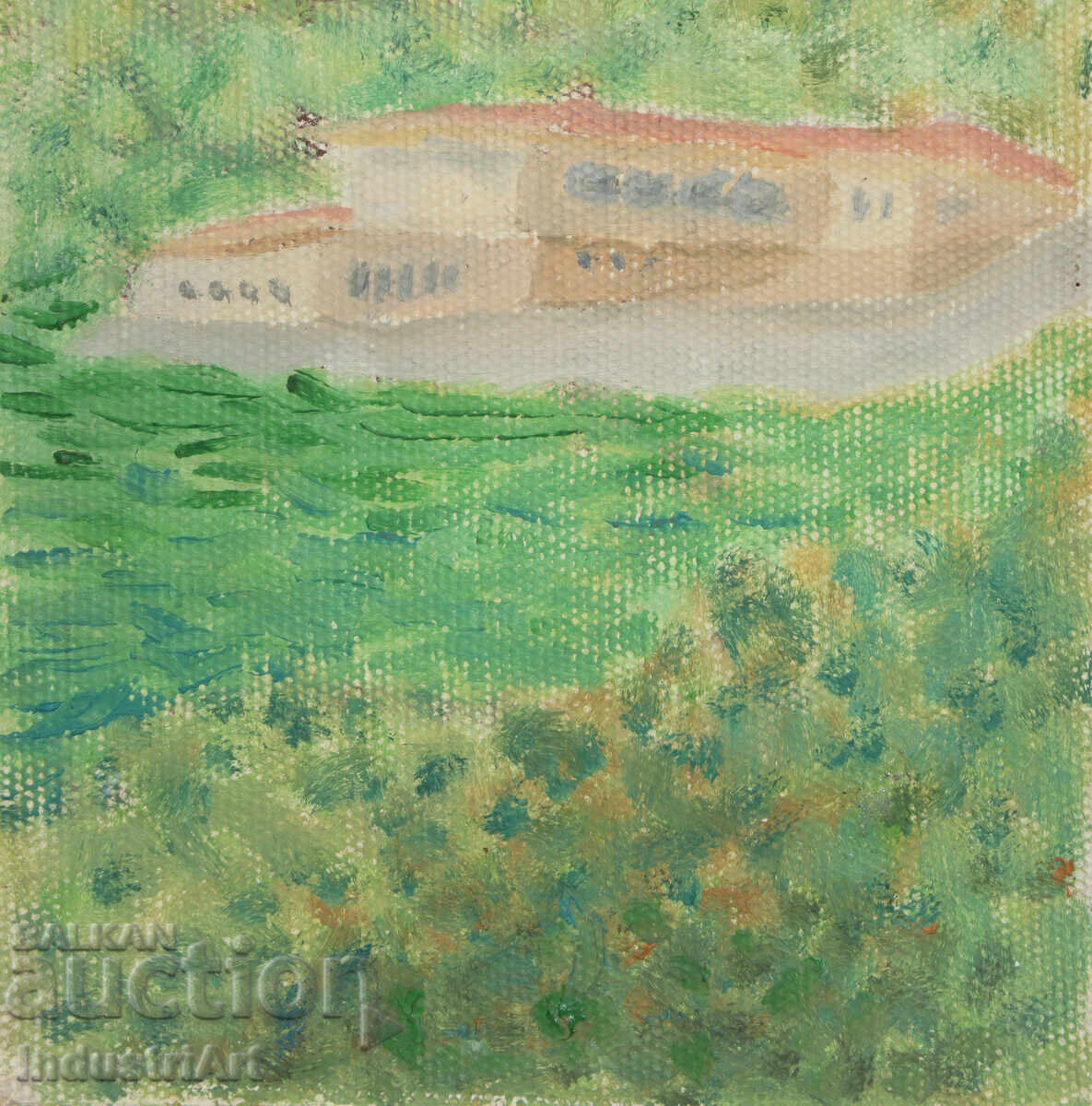 First half of the 20th century oil painting landscape - 6