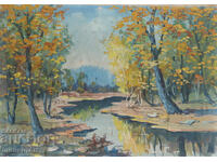 Prima jumătate a secolului XX, tablou peisaj de primăvară