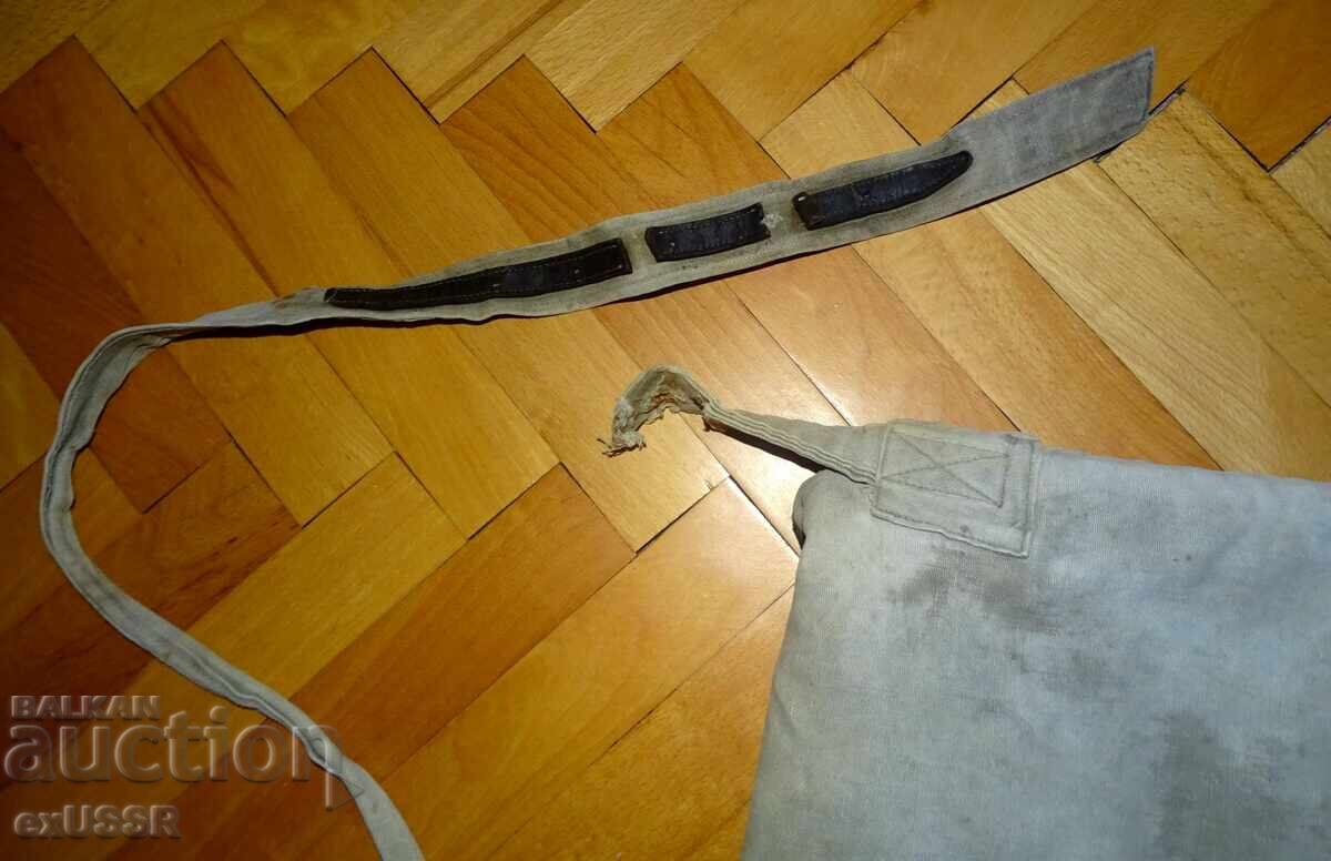 Πολύ παλιά στρατιωτική τσάντα/σακίδιο, σκισμένη, τσάντα PSV (Πρώτου Παγκοσμίου Πολέμου) Β' ΠΠ (Δευτέρου Παγκοσμίου Πολέμου) - 5