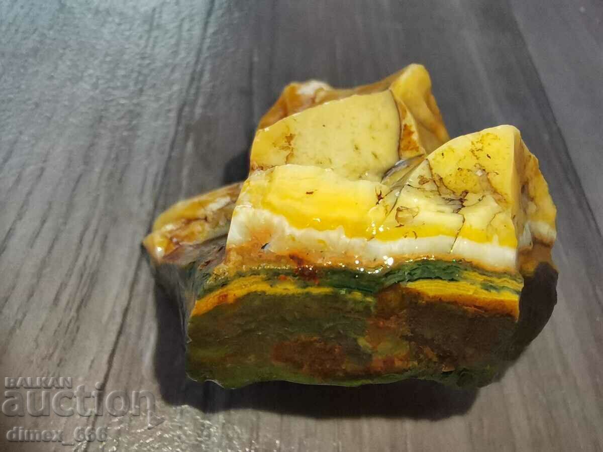 Opal, Jasper and Celadonite from the Orpheus Deposit - East Rhodopes with price 7.00 BGN | € 3.58