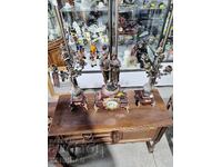 CEAS FRUMOS DE MINEZ CU DOUĂ SFEȘNICE